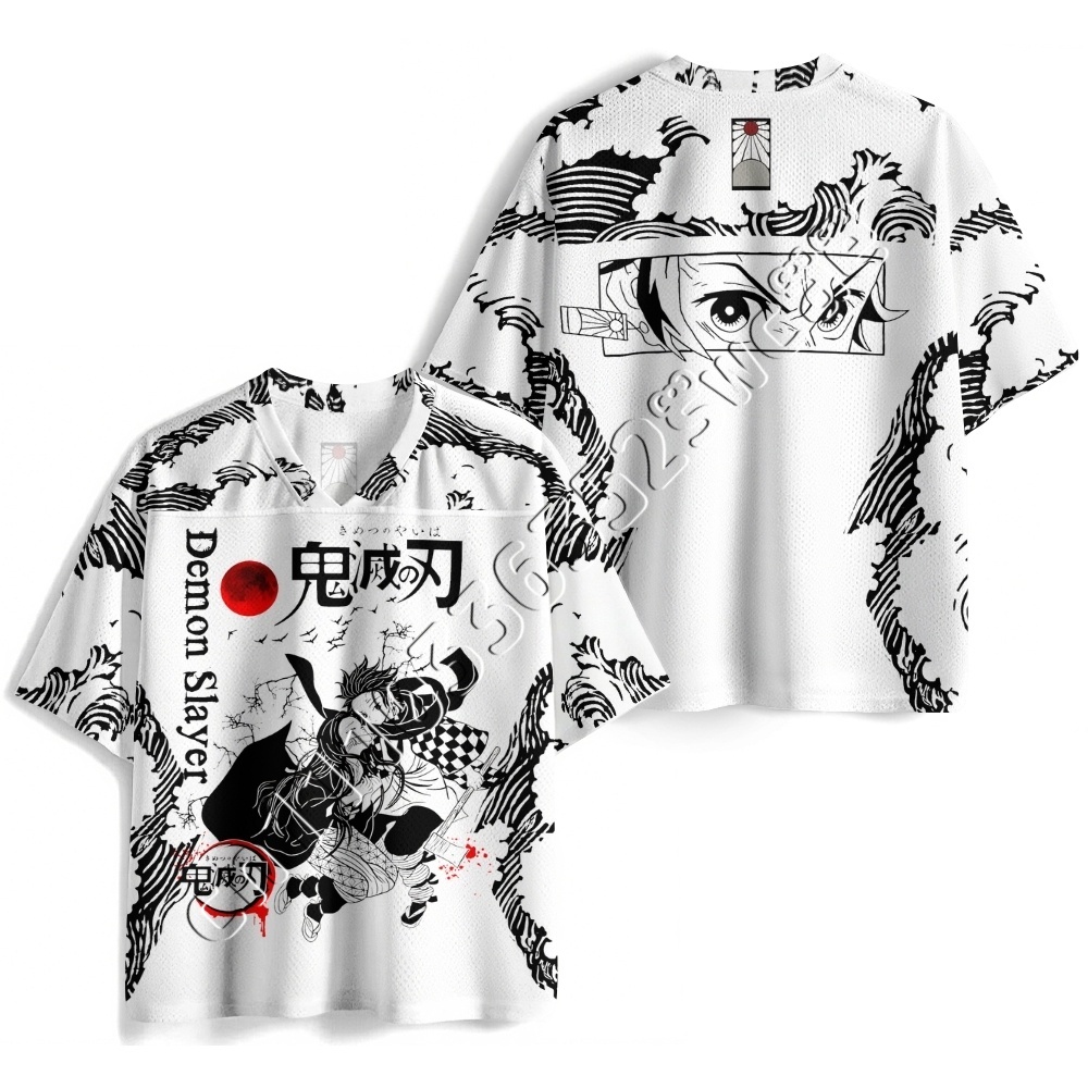 Summer Clothing Affordable - Nowa koszulka graficzna Anime Demon Slayer