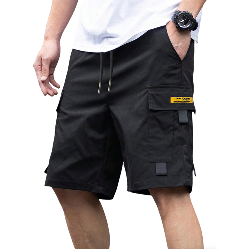 Summer Clothing Work - Letnie męskie szorty cargo w jednolitym