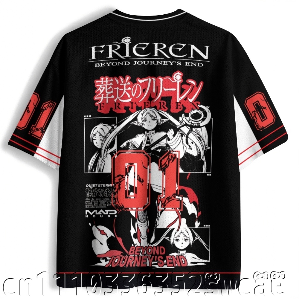 Summer Clothing Affordable - Koszulka 2026 Nowa Frieren Anime Manga