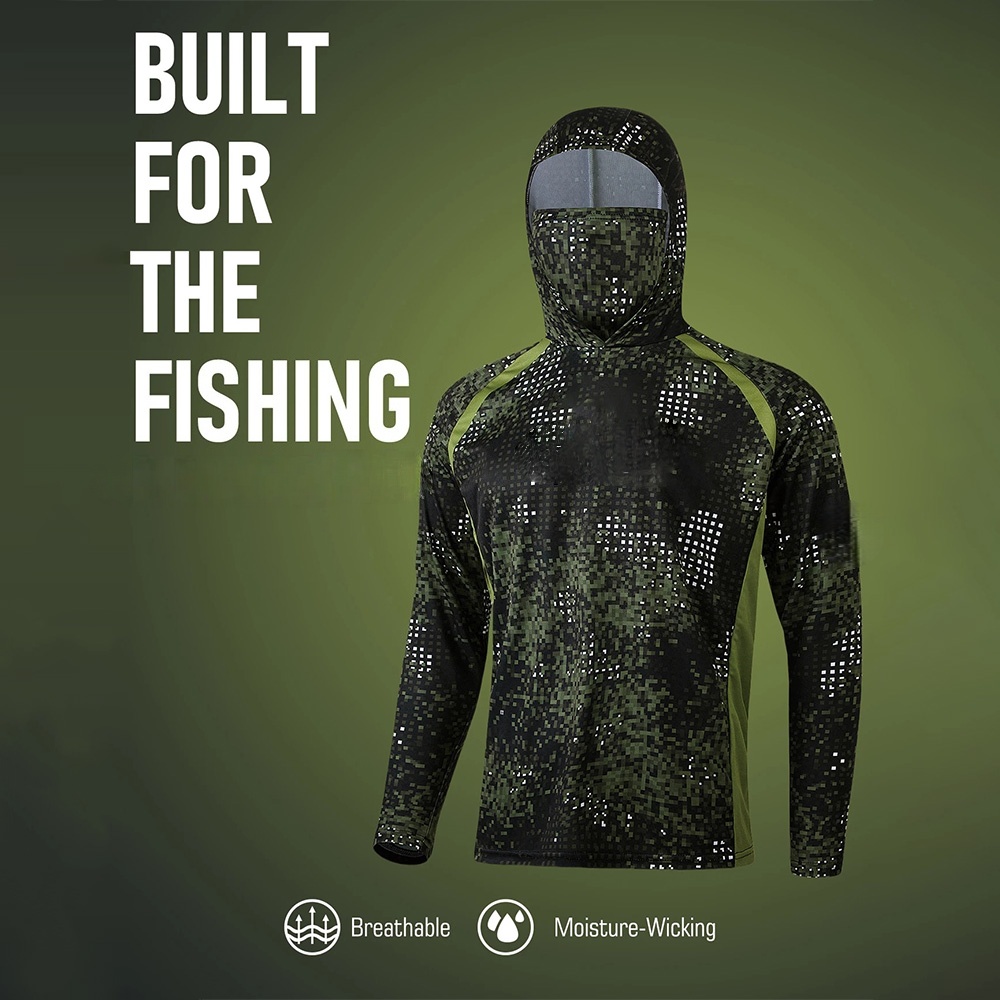 Summer Clothing Men - MALFC Odzież Wędkarska Męska Koszulka Wędkarska