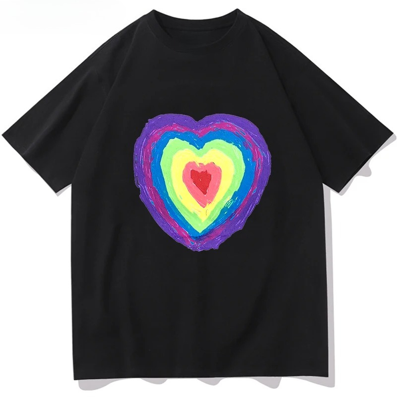 Summer Clothing Affordable - Krótki rękaw T-shirt Moda Streetwear Przystępne