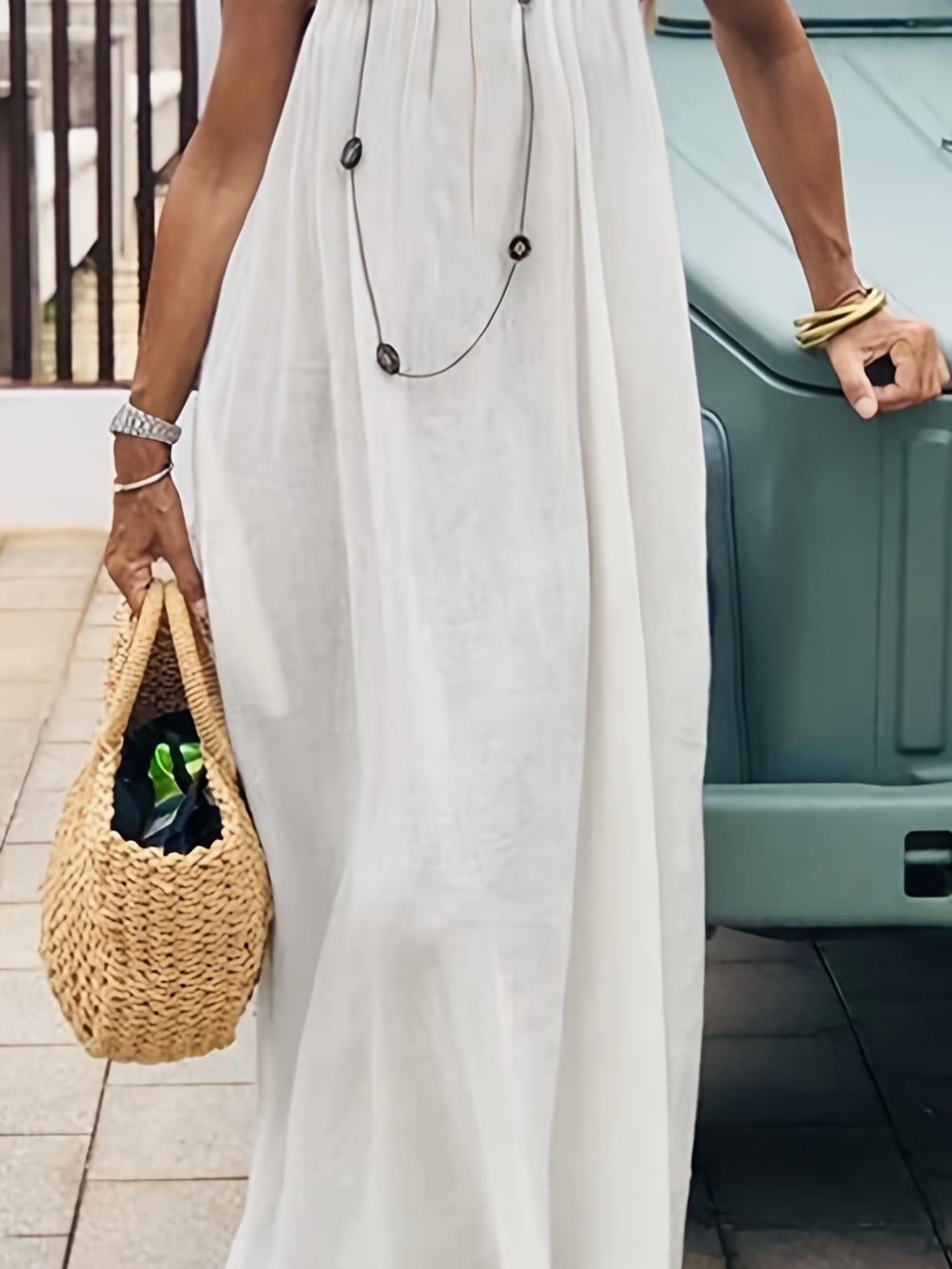 Luźna, długa sukienka damska d – Summer Line Clothing Brand recenzja i cena