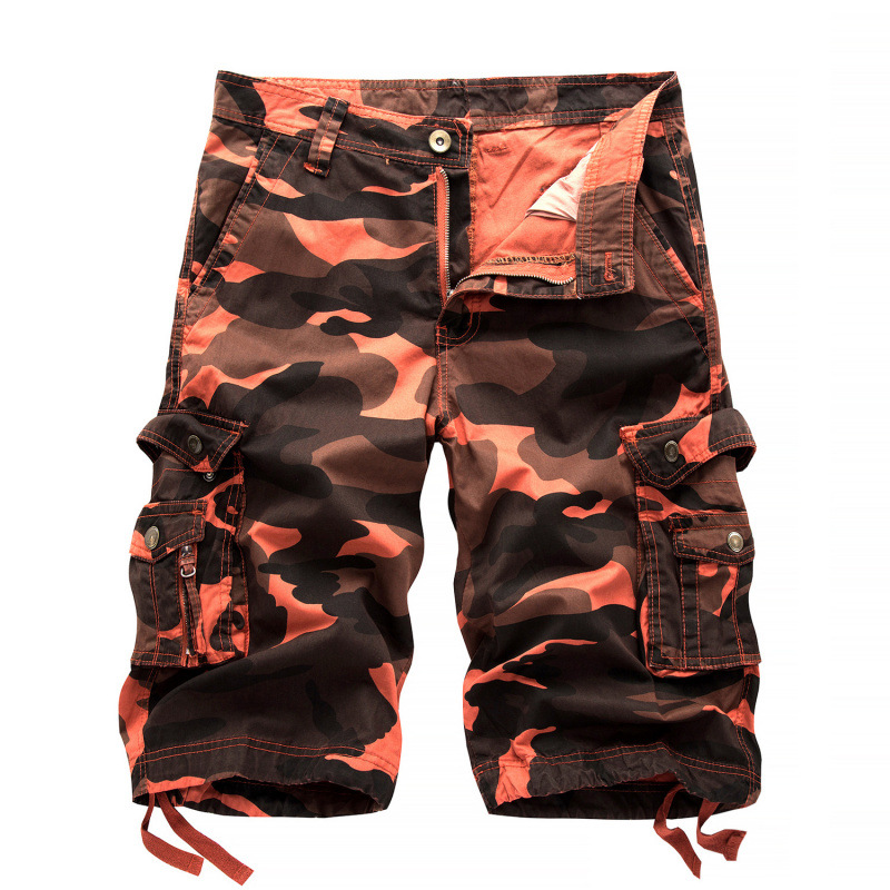 Męskie niebieskie kamuflażowe  – Summer Clothing Work recenzja i cena