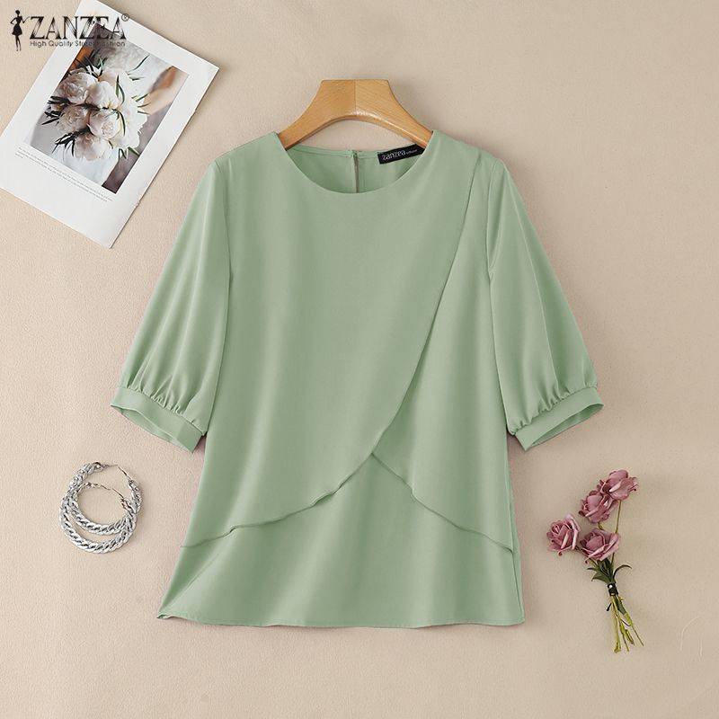 2026 ZANZEA Damska Letnia Bluz – Summer Clothing Work recenzja i cena