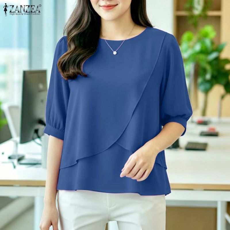2026 ZANZEA Damska Letnia Bluz – Summer Clothing Work recenzja i cena