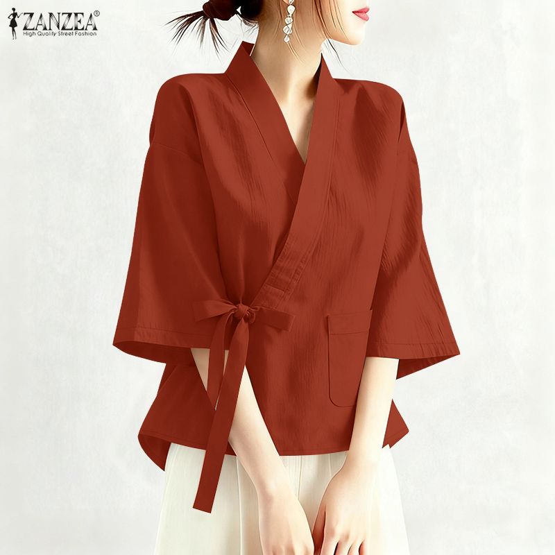 2026 ZANZEA Letnia Bluzka Dams – Summer Clothing Work recenzja i cena