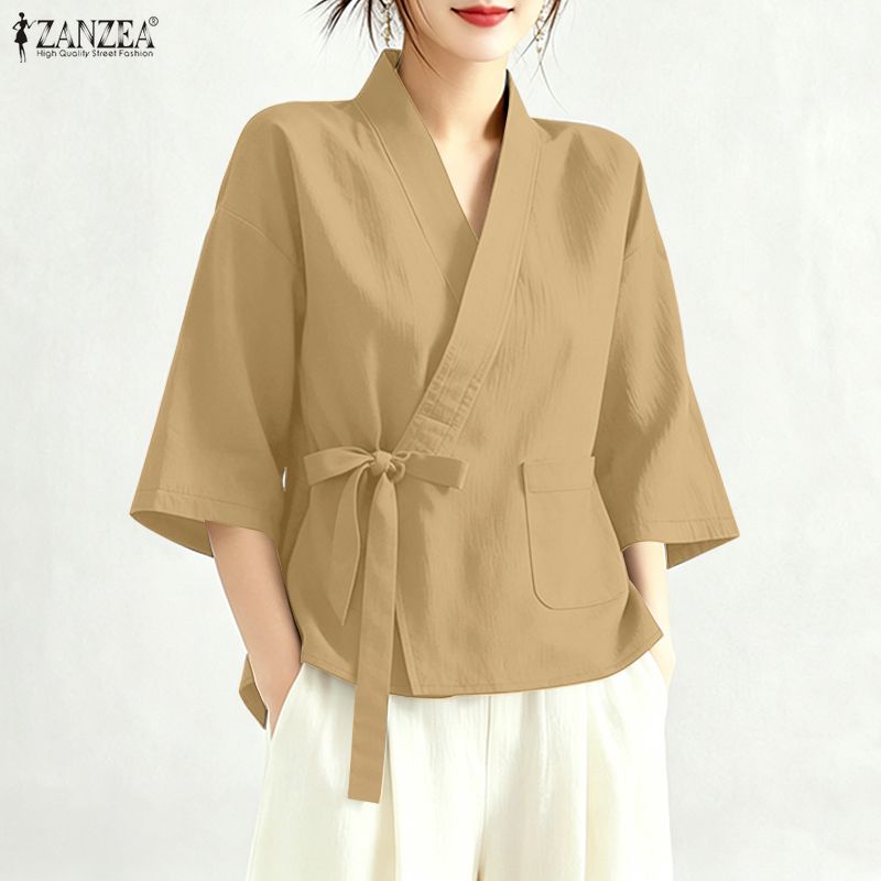 2026 ZANZEA Letnia Bluzka Dams – Summer Clothing Work recenzja i cena