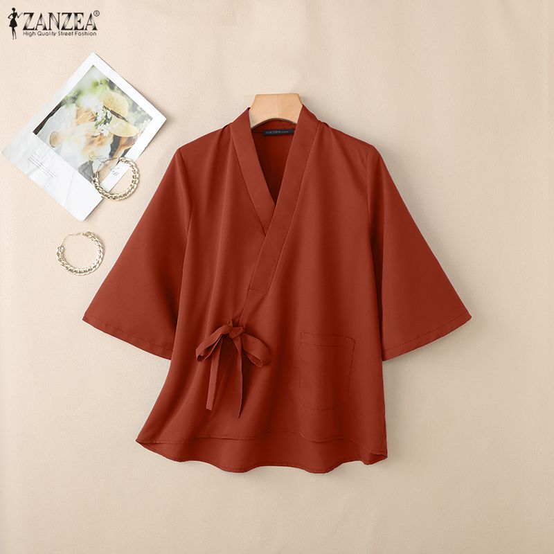 2026 ZANZEA Letnia Bluzka Dams – Summer Clothing Work recenzja i cena