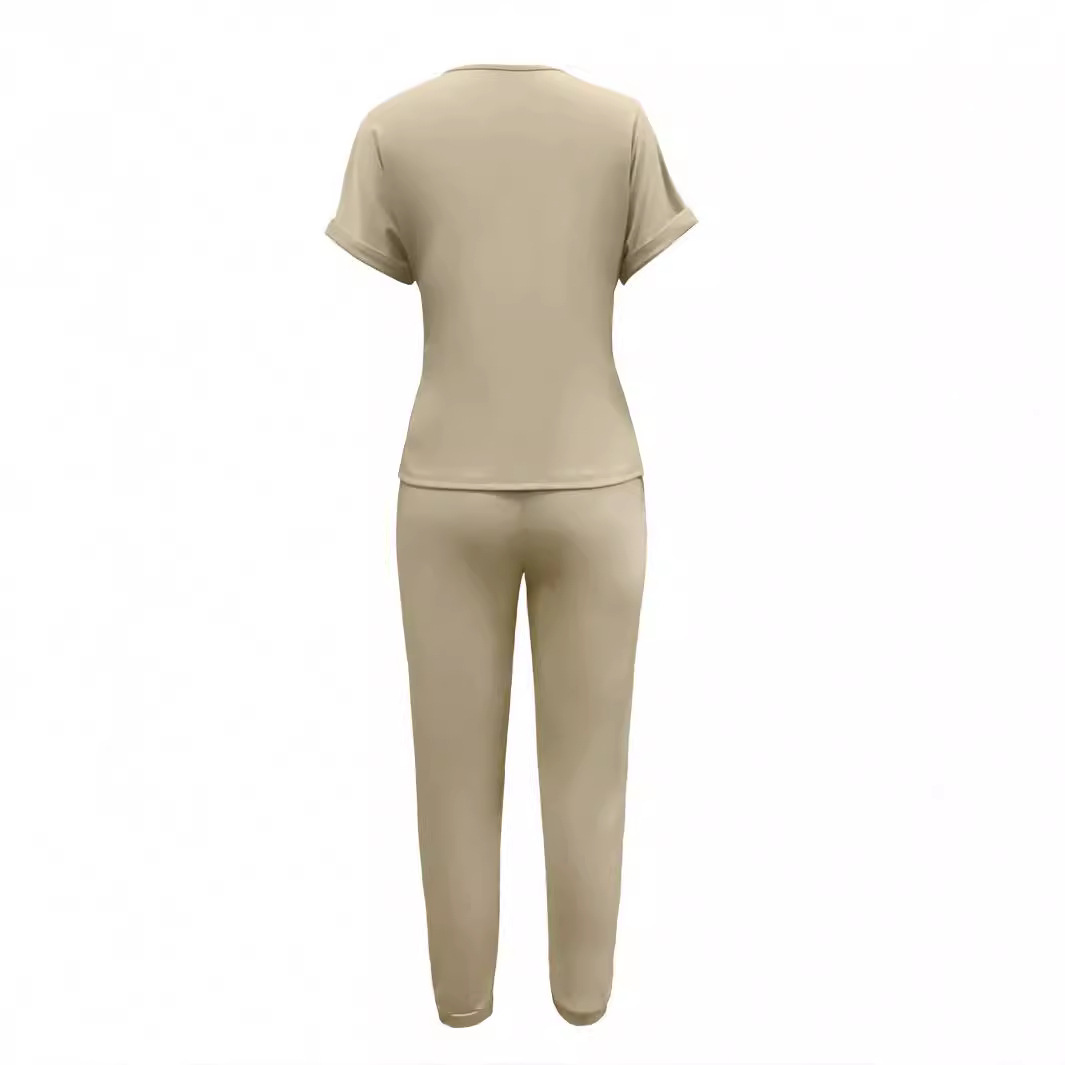 Damski Zestaw Spodni Dwuczęści – Summer Clothing Work recenzja i cena