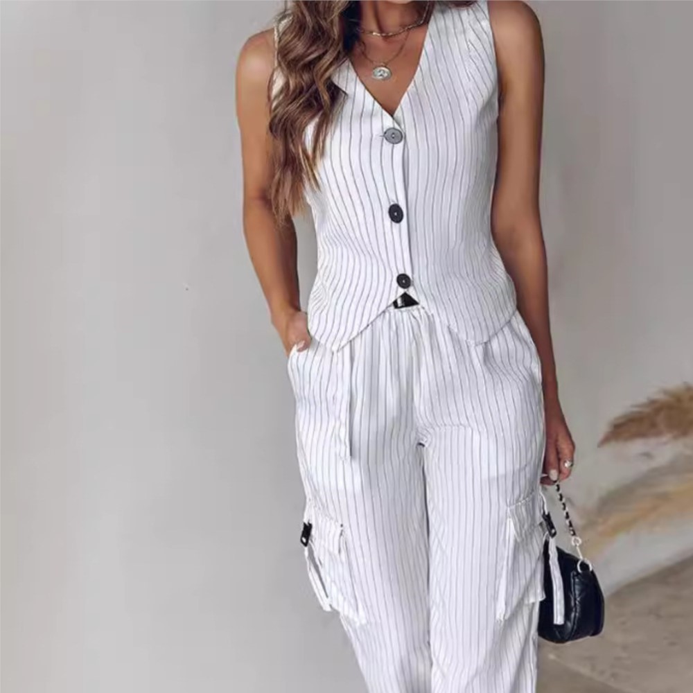 Damski Zestaw Dwuczęściowy: Ko – Summer Clothing Work recenzja i cena