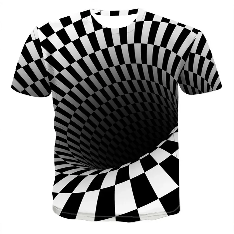 Męska koszulka z nadrukiem 3D, – Summer Clothing Affordable recenzja i cena