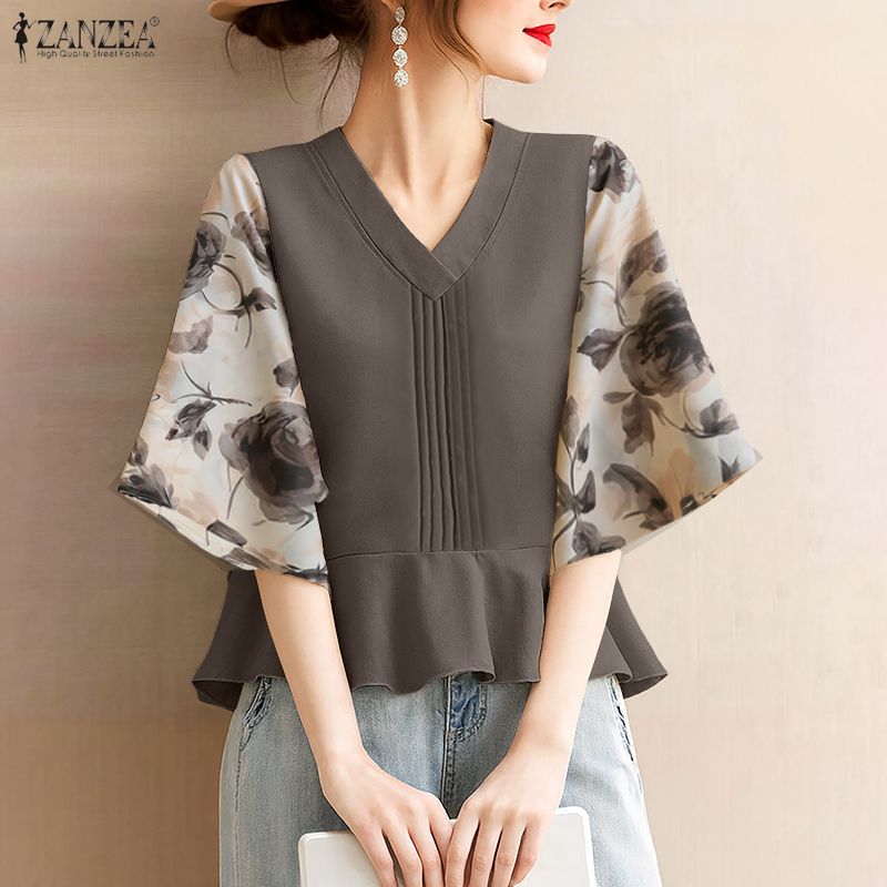 ZANZEA Letnia Bluzka Damska w  – Summer Clothing Work recenzja i cena