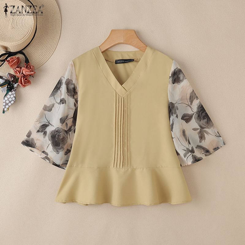 ZANZEA Letnia Bluzka Damska w  – Summer Clothing Work recenzja i cena