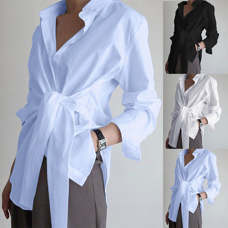 Bluzki Damskie Koszule Top Koł – Summer Clothing Work recenzja i cena