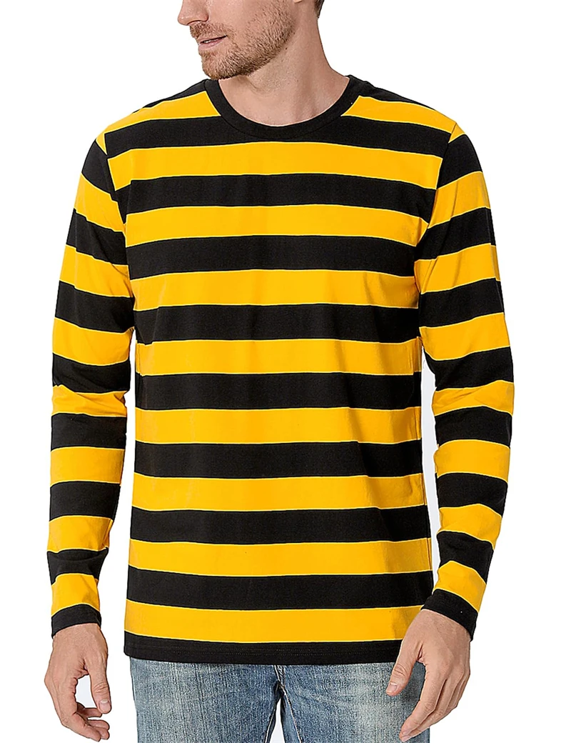 Modna koszulka męska z długim  – Summer Clothing Men recenzja i cena