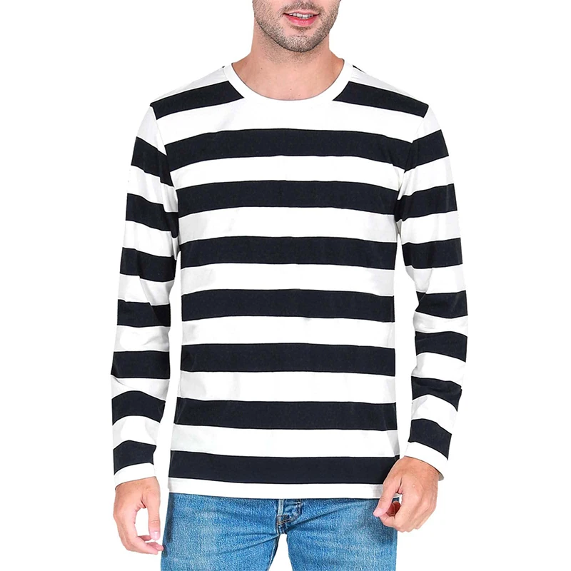 Modna koszulka męska z długim  – Summer Clothing Men recenzja i cena