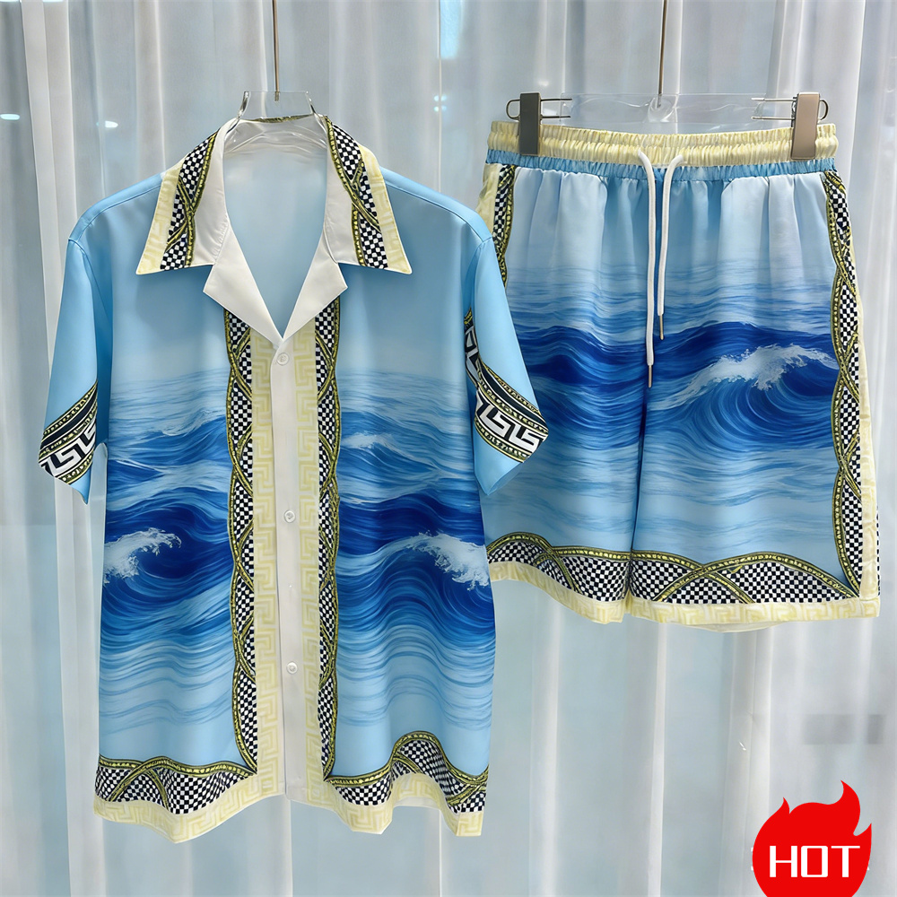 Letnie męskie zestawy koszul z – Summer Clothing Y2K recenzja i cena