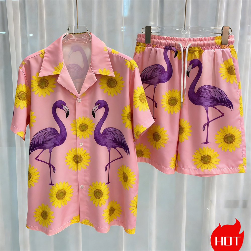 Letnie męskie zestawy koszul z – Summer Clothing Y2K recenzja i cena