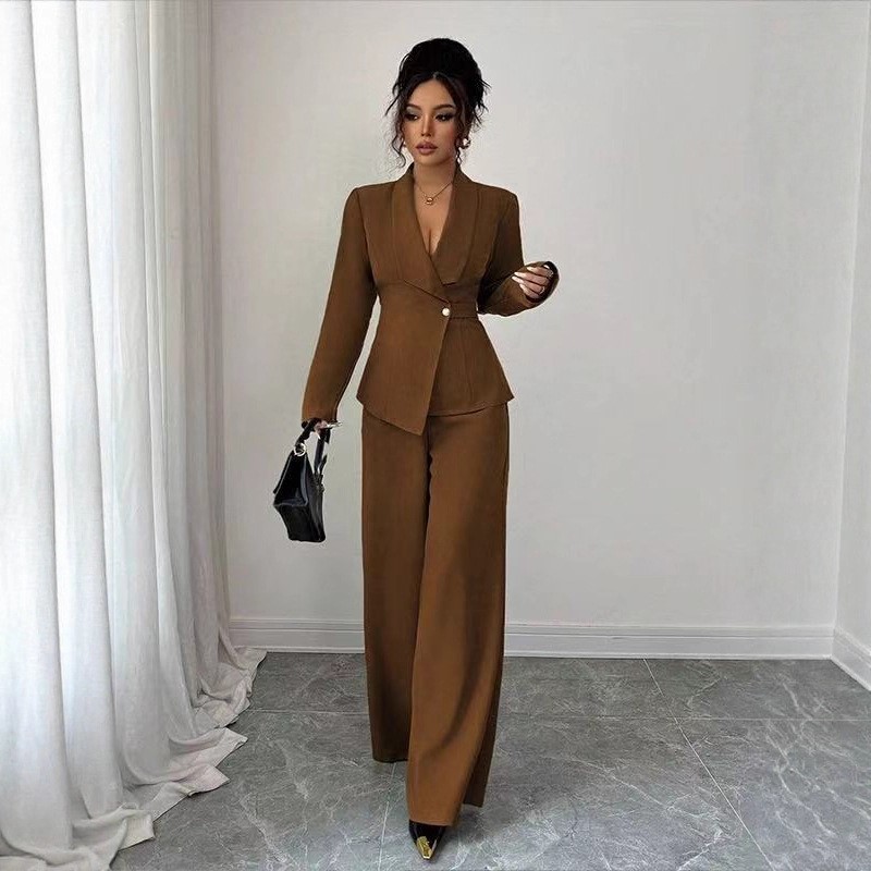Elegancki damski komplet biuro – Summer Clothing Work recenzja i cena