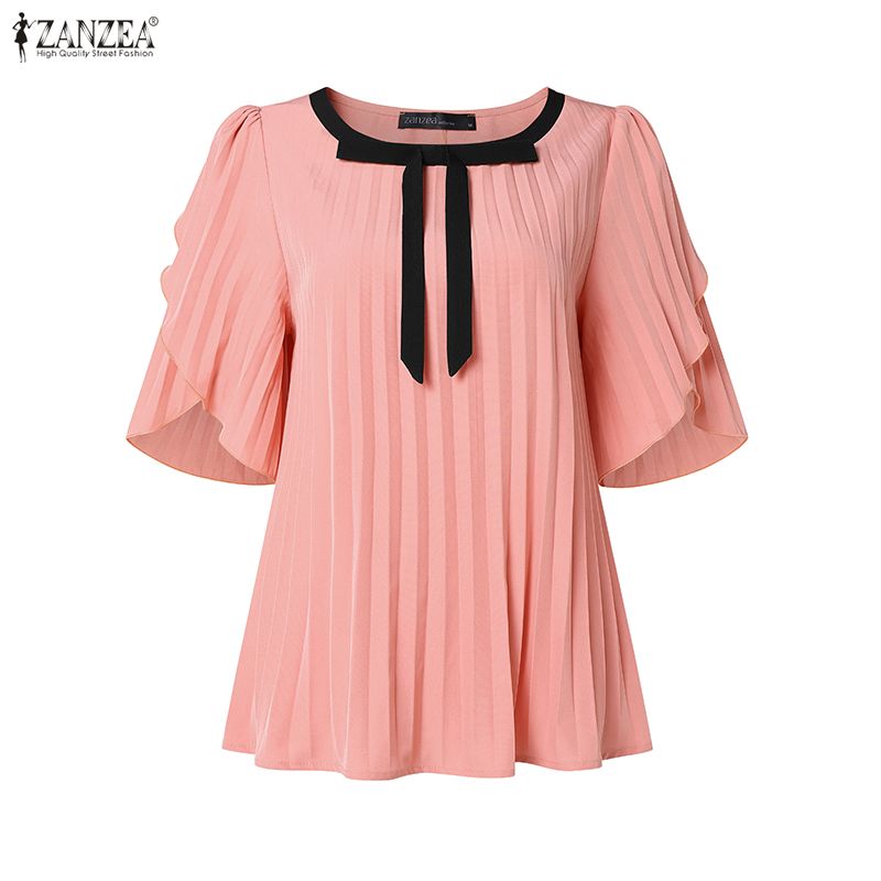 Letnia bluzka ZANZEA 2026 Eleg – Summer Clothing Work recenzja i cena